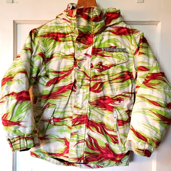 🔥☃️Girls Winter Must Have⛷️Rossignol Performance Ski Winter Jacket⛷️💚💕 - Picture 1 of 3